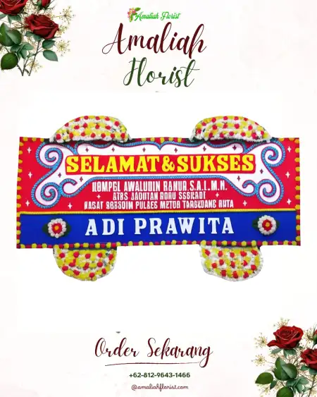 Papan Bunga Ucapan Selamat Subur